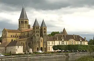 The Basilica of the Sacred Heart in Paray-le-Monial, France.