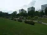 Park at the corner of 1 Maja and Dworcowa Streets