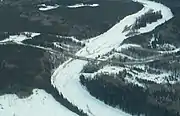 Parsnip Bridge completed in 1952 linked Hart Highway to Peace River Country