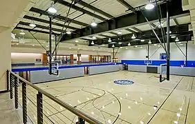 Patricia and Stephen Schott Practice Basketball Courts
