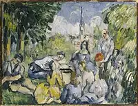Paul Cézanne, Le Déjeuner sur l'herbe, 1876–1877, Musée de l'Orangerie