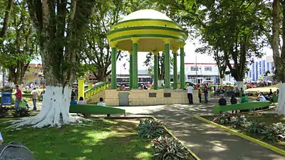 Central park of Ciudad Quesada