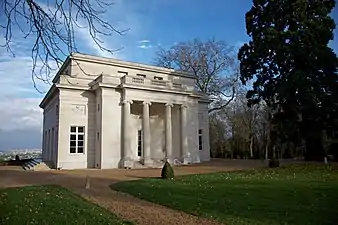 Music pavilion at the Château de Louveciennes (1770–71) by Claude Nicolas Ledoux