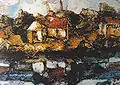 Breton Landscape, 1960, (73*92&nbsp;cm, Oil on canvas)