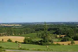 The landscape of Soumensac