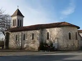 The church in Petit-Bersac