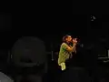 Eddie Vedder with Pearl Jam in Manchester, Tennessee on June 14, 2008.