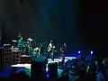 Pearl Jam in Manchester, England on August 17, 2009.