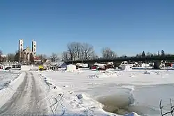 Ice Road on the Sainte-Anne River
