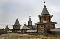Modern buildings