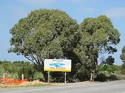Welcome to Peel Region sign