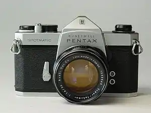 Spotmatic face view