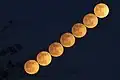 Penumbral eclipse of May 5, 2023 taken from Oria, Italy at 18:17 UTC