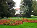 Part of the Park with the Zrinski palace in background