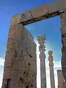 A lamassu at the Gate of All Nations.