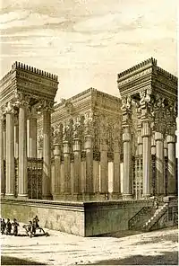 The Apadana by Charles Chipiez.