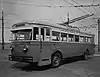 A Leyland TB 5 model trolleybus, Perth.
