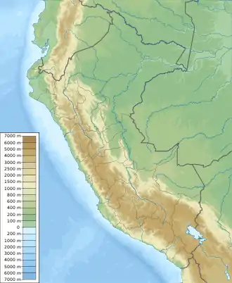 Lima is located in Peru