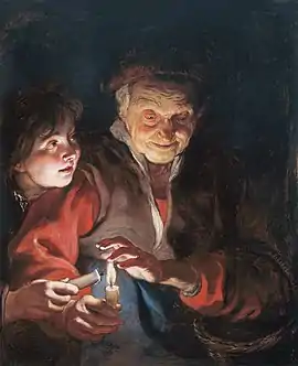Peter Paul RubensNight scene (c. 1616/17)