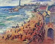 Beach in Brittany (c. 1900)