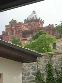 The Phanar Greek Orthodox College seen from a Rum house in Vodina Caddesi