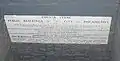 Philadelphia City Hall cornerstone. Laid July 4, 1874.