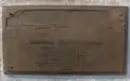 Schuylkill Permanent Bridge, (1801–1875). Plaque at center of current bridge.
