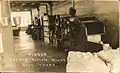 Picker at Postex Cotton Mills, Post, Texas (postcard, c. 1913–1918)