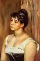 Portrait of Valadon, by Pierre-Auguste Renoir, 1885