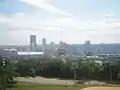 Downtown Pittsburgh from the Fineview Overlook.