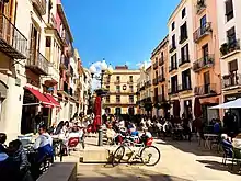 Plaça de les Cols