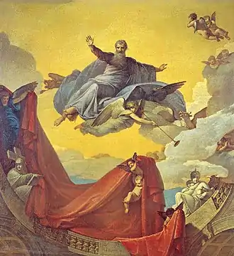 The vision of the prophet Ezekiel (1836)