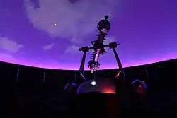Inside of the Planetarium located in the Science Factory (Vitenfabrikken) in Sandnes, Norway.