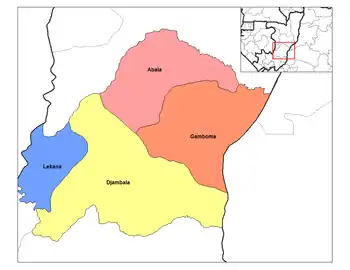 Abala District in the Plateaux Region