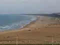 Panorama of Ras Kebdana beach