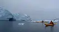 Kayakers around Pléneau Island