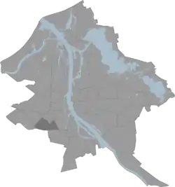Location of Pleskodāle in Riga