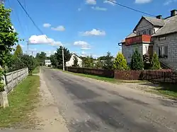 Road in Gabrysin