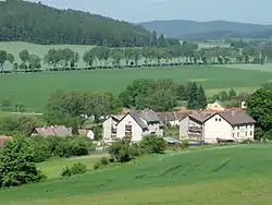 Houses in Tvrzice