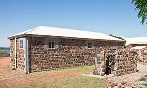 Police lockup and ruins of toilet blocks (1897; now museum)