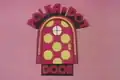 The Polka Dot Door logo created by Dick Derhodge in 1971.