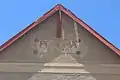 Date on one of the facades in Pomona