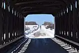 The interior part of Maurice Duplessis Bridge&nbsp;[fr], located near Villebois, Quebec