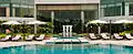 The pool at the hotel