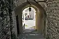 Entry to the village