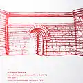 Porta Viennensis or Herculea: one of the two gates of the Gallo-Roman Walls that surrounded Grenoble.