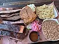 Various menu items