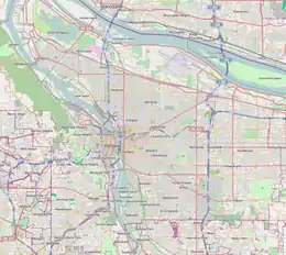 Interstate Bridge is located in Portland, Oregon