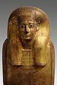 Portrait of the inner coffin of Merit