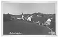Historical postcard of Rovte